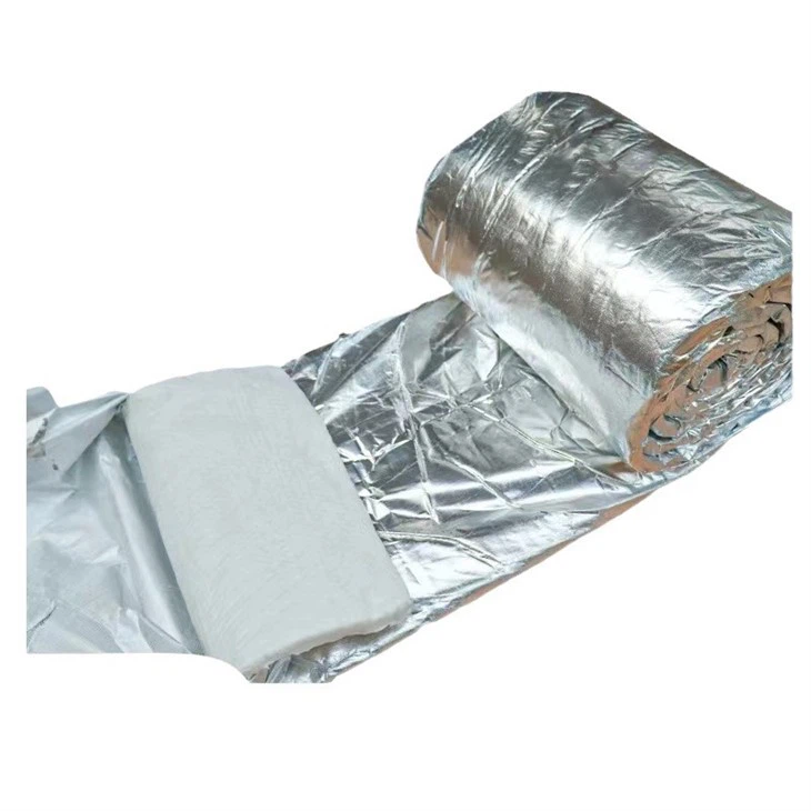 Aluminiumsfiberfolie isoleringstæppe