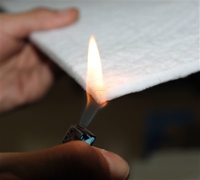 Brandsikkert-aerogelfilt